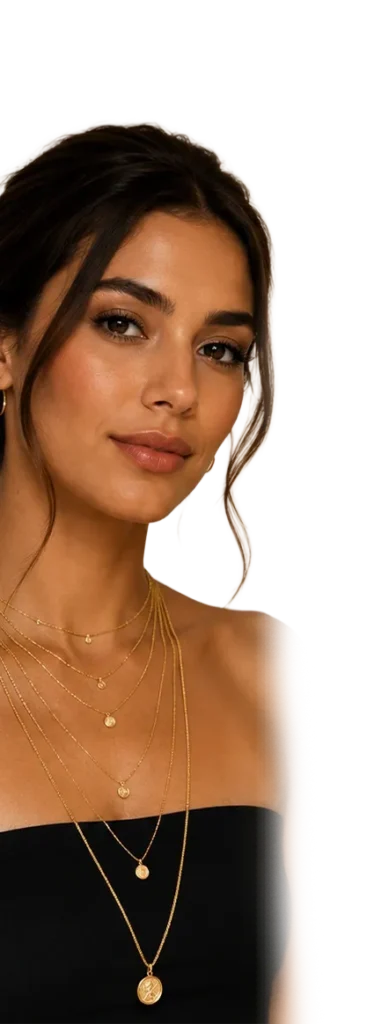 woman necklace
